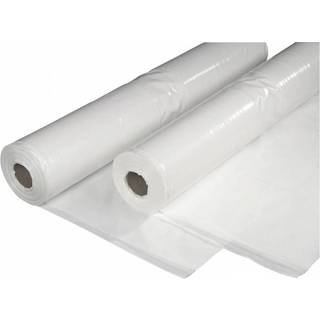 Afdækningsplastik PE 2 meter x 50 meter 0,15mm hvid