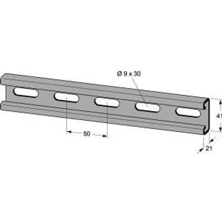 Mp bolagen Ankerskinne 21x41 3 m mp-231s