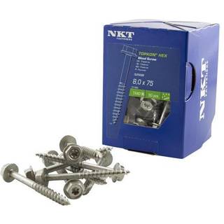 Træskrue Outdoor TOPKON® HEX TX30 6,5 x 65 mm - 100 Stk