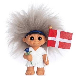 Lykketrold student pige blå