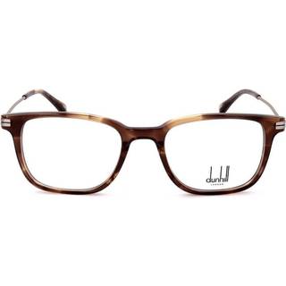 Dunhill VDH073 06HN 51 Briller Mænd Brun - Shiny Striped Brown - 51mm