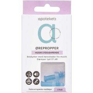 APOTEKETS ØREPROPPER MUSIK