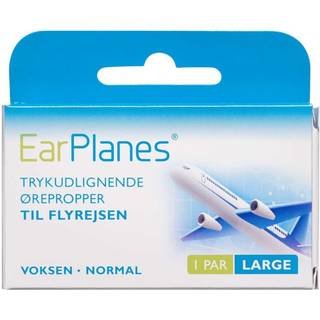 EarPlanes Large - trykudlignende ørepropper 1 par