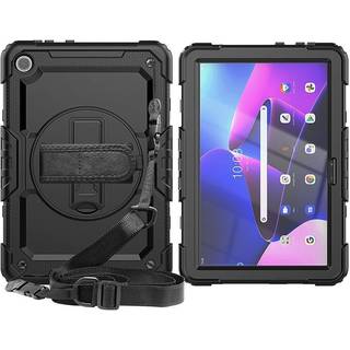LENOVO TAB M10 10.1 3RD GEN TECH-PROTECT SOLID360 (TB328) m. Beskyttelsesfilm - Sort