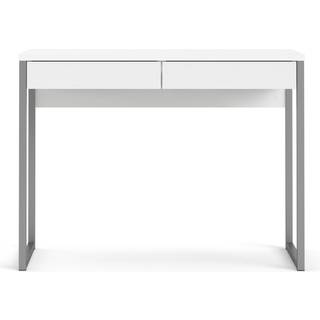 Function Plus Skrivebord 2 skf. - Hvid højglans