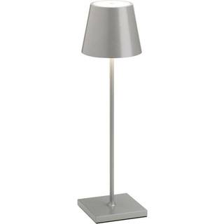 LED-bordlampe 5099, genopladeligt batteri IP54 dæmpbar grafit