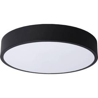 Unar LED-loftslampe, sort, Ø 30 cm