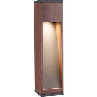 Paulmann Trabia LED-sokkelampe i træ, højde 40 cm