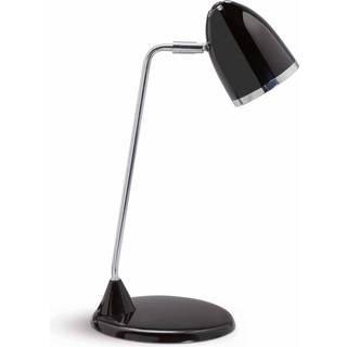 Starlet skrivebordslampe, sort, 41 cm, metal E27