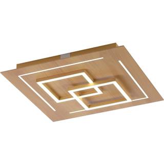 Paul Neuhaus Q-LINEA LED-loftlampe, trædeko, 40 cm