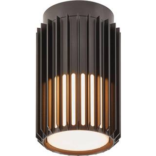 Aludra udendørs loftlampe, sort