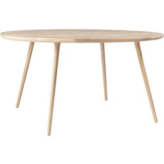 Mater Accent spisebord rundt Eg hvidpigmenteret matlak, Ø140 cm