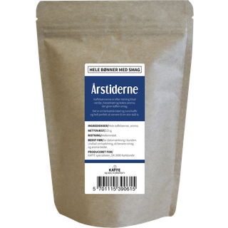 Årstiderne Smagskaffe 225g Hele kaffebønner