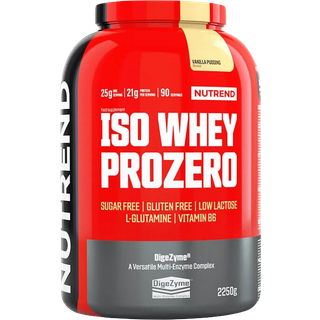 Nutrend - Iso Whey Prozero Vaniljebudding 2250 g