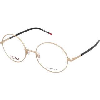 Hugo Boss Kvinde HG 1240 RHL Optiske stel Stål Guld / Sort Rund