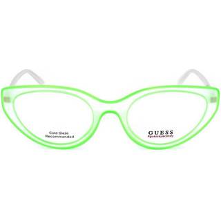 Guess GU3058 095 53 Briller Mænd Grøn - Transparent Light Green - 53mm