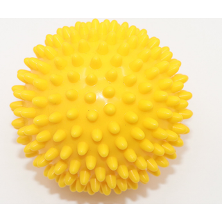 Massage bold, 7 cm, gul