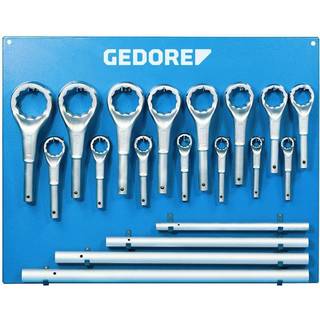 Gedore Ringnøgle svær udføre.set 19dele 24-85mm