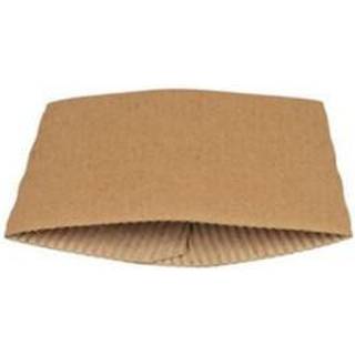Gastro-Line kop-sleeve manchet i pap 12,5x6,5cm brun