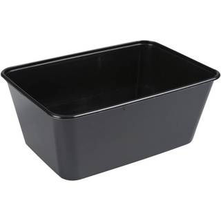 Plastbakke, 950 ml, sort, PP, 500 stk.