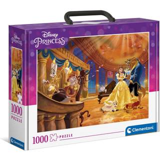 Disney Princess Puslespil Mappe Skønheden og Udyret 1000 Brikker