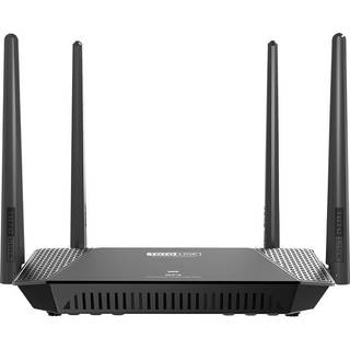 TOTOLINK X2000R wireless router Gigabit Ethernet Dual-band (2.4 GHz / 5 GHz) Black