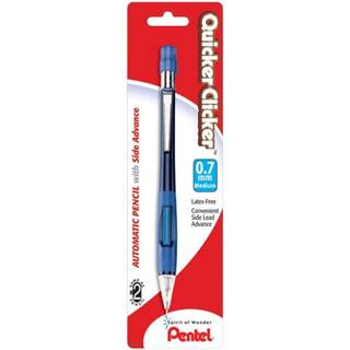Pentel hurtigere klik-automatisk blyant 0,7 mm gennemsigtig t?nde forskellige t?ndefarver farve kan variere 1 pakke (PD347BP-k6)