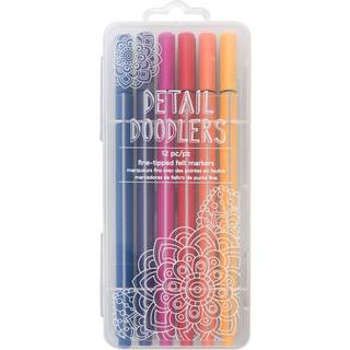 American Crafts 12 stykker finjusteret filtmark?rer Pens Arts Crafts,