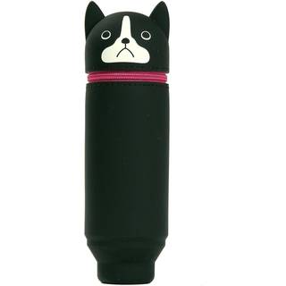 Lihit Lab Kawaii Japanese Dog Stand Up Pencil Case for School Office College Cute School Supplies Animal Pen Holder Pencil Pouch Holder Girls Art