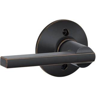 Schlage F170 Lat 716 Latitude Door Lever One-sidet ikke-drejende dummy d?rh?ndtag Alderen bronze