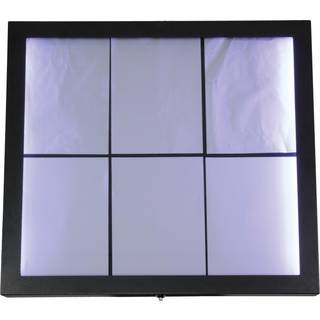 Securit COATED STEEL belyst informationsdisplay 6xA4 mørkgrå