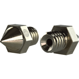 PrimaCreator - Nickel Plated Copper Nozzle - Raise3D Pro2/Pro3 - 1pcs (Pick a Size)