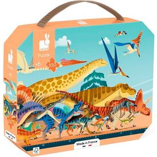 Panoramic Dino Puzzle (100 pieces)