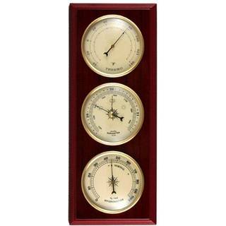Omgivende vejr YG315 Cherry Finish Dial Traditional Weather Station
