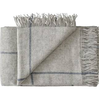 Silkeborg Uldspinderi Mandø Throw (140x240 cm) Light Grey