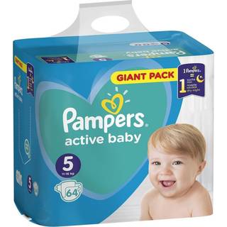 Pampers Active Baby Size 5 engangsbleer 11-16 kg 64 stk. - 64 stk.