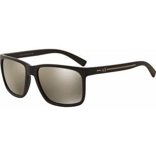 Armani Exchange AX4041SF Asian Fit 80625A 58 Solbriller Mænd Brun - Brown - 58mm