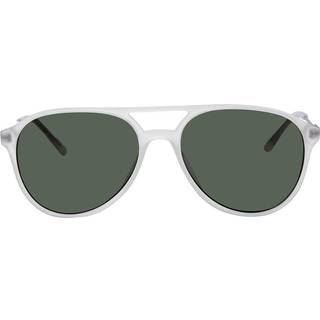 Calvin Klein Mand CK20702S 971 Solbriller Acetat Transparent Grøn Pilot Normal