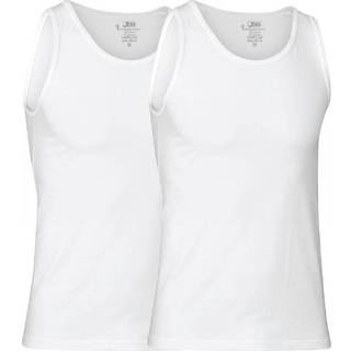 JBS 2-Pak Singlet Bambus Hvid - XXL