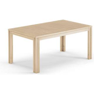 Skovby SM 24 spisebord inkl. 3 tillægsplader (hvid laminat / sort eg stel)