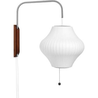 Hay Nelson Pear Væglampe Sconce Cabled S - Væglamper Stål Wire Off-White - AB111-A601-AB14