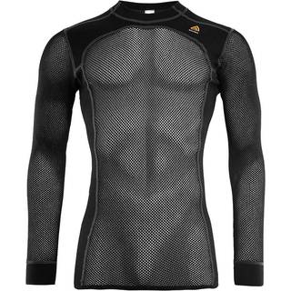 Aclima Women's WoolNet Crew Neck Jet Black, XL