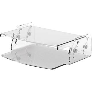 Fellowes monitorstander, transparent