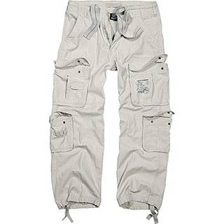 Brandit Pure Vintage Cargobukser Old White