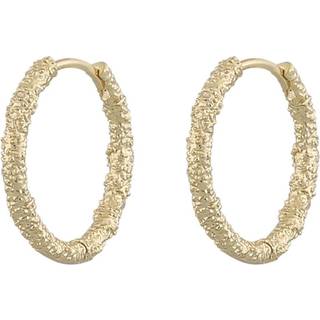 SNÖ of Sweden Palma Earring Plain Gold 20mm