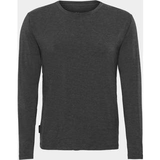 Boody Men s Long Sleeve Crew T-shirt Dark Marl - 1 stk