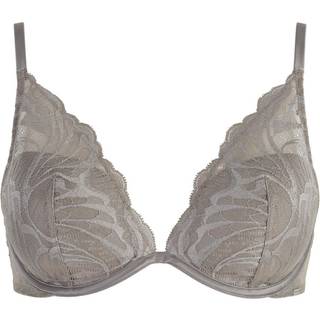 Calvin Klein Lingeri Light Lined BH med bøjle, sølv, Størrelse: 70E, Dame