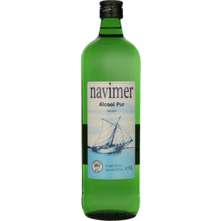 Navimer Finsprit 96% 1ltr - Alcohol Pur Glas   Spiritus