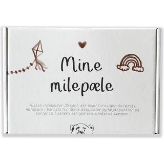 Milepælskort i æske