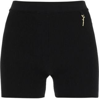 Jacquemus Le Short Pralu ribbed-knit shorts - black - XS